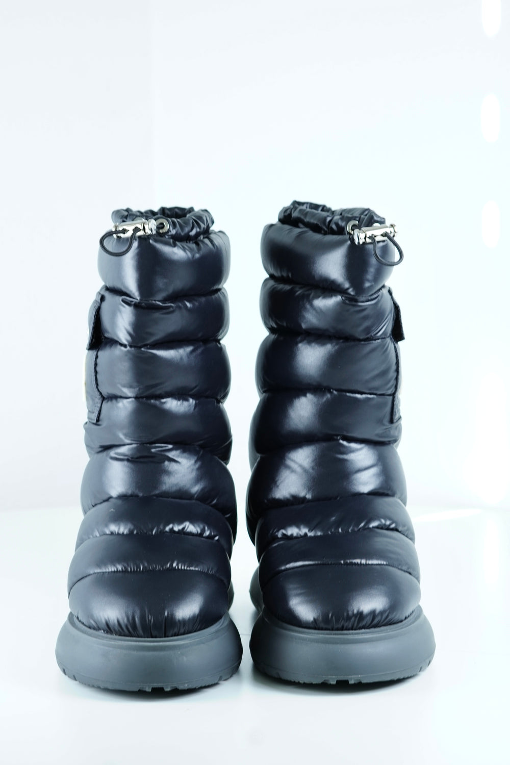 Moncler Gaia logo-patch snow boots