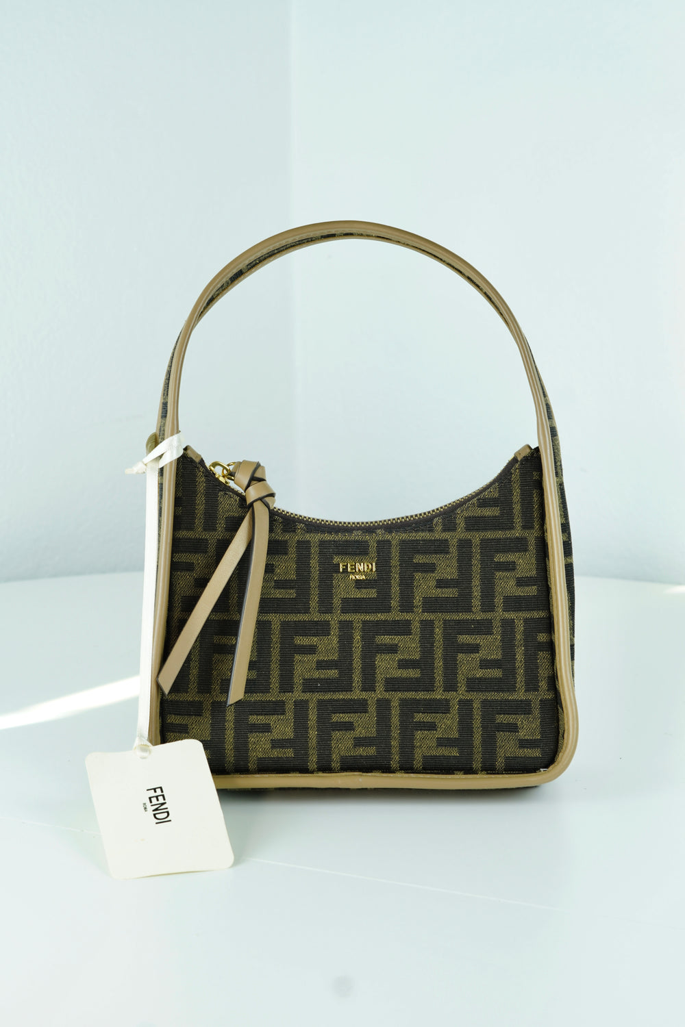 Fendi Fendessence Zucca Brown